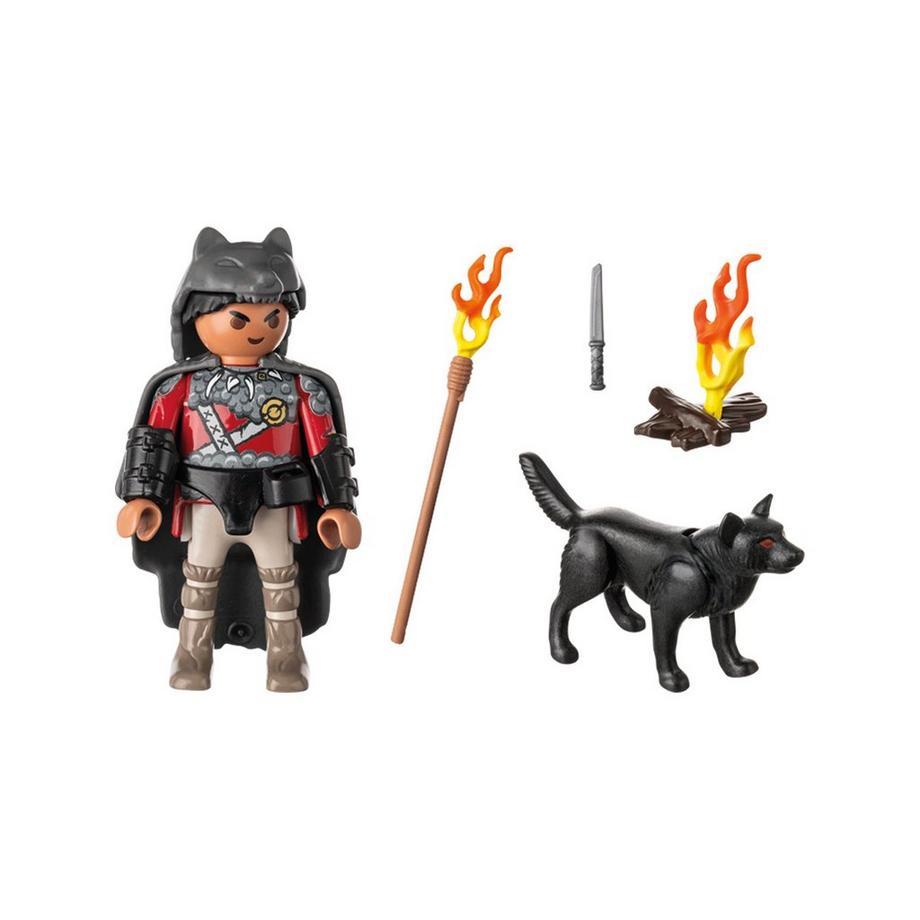 Playmobil  71482 Krieger mit Wolf 