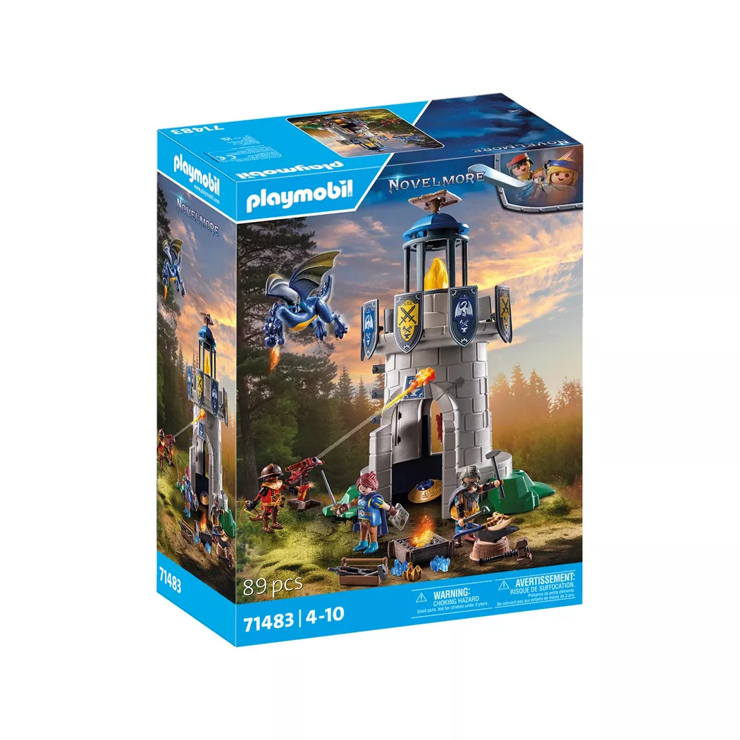 Playmobil - 71483 Ritterturm mit Schmied und Drache, Multicolor