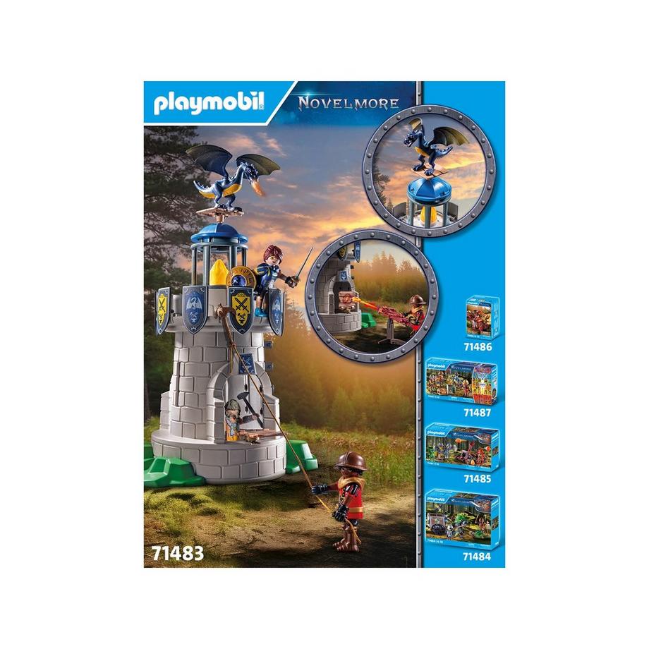 Playmobil  71483 Ritterturm mit Schmied und Drache 