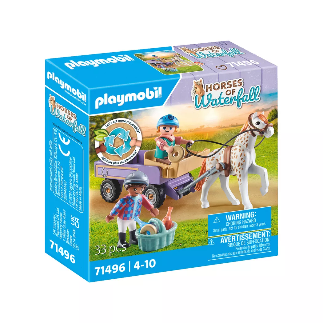Playmobil - 71496 Ponykutsche, Multicolor