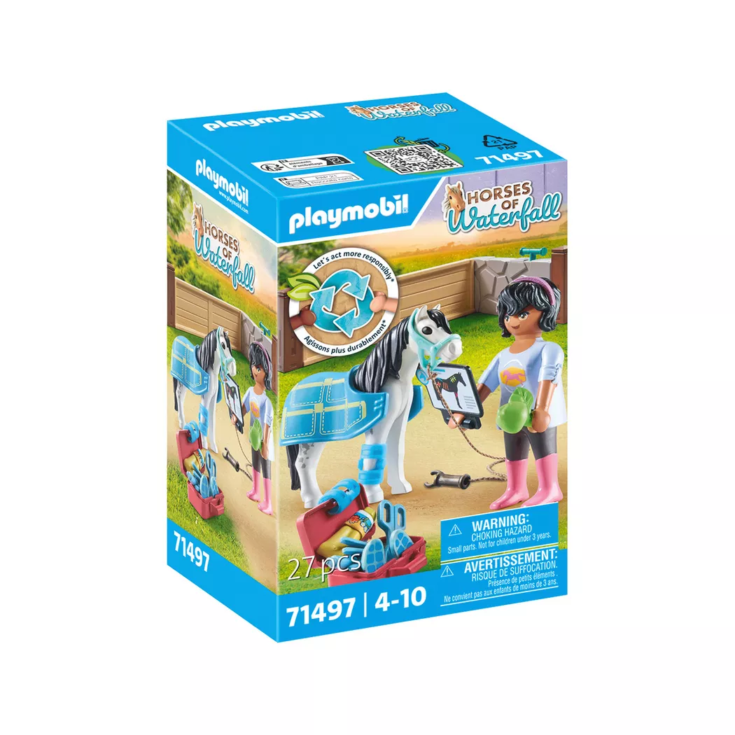 Playmobil - 71497 Pferdetherapeutin, Multicolor