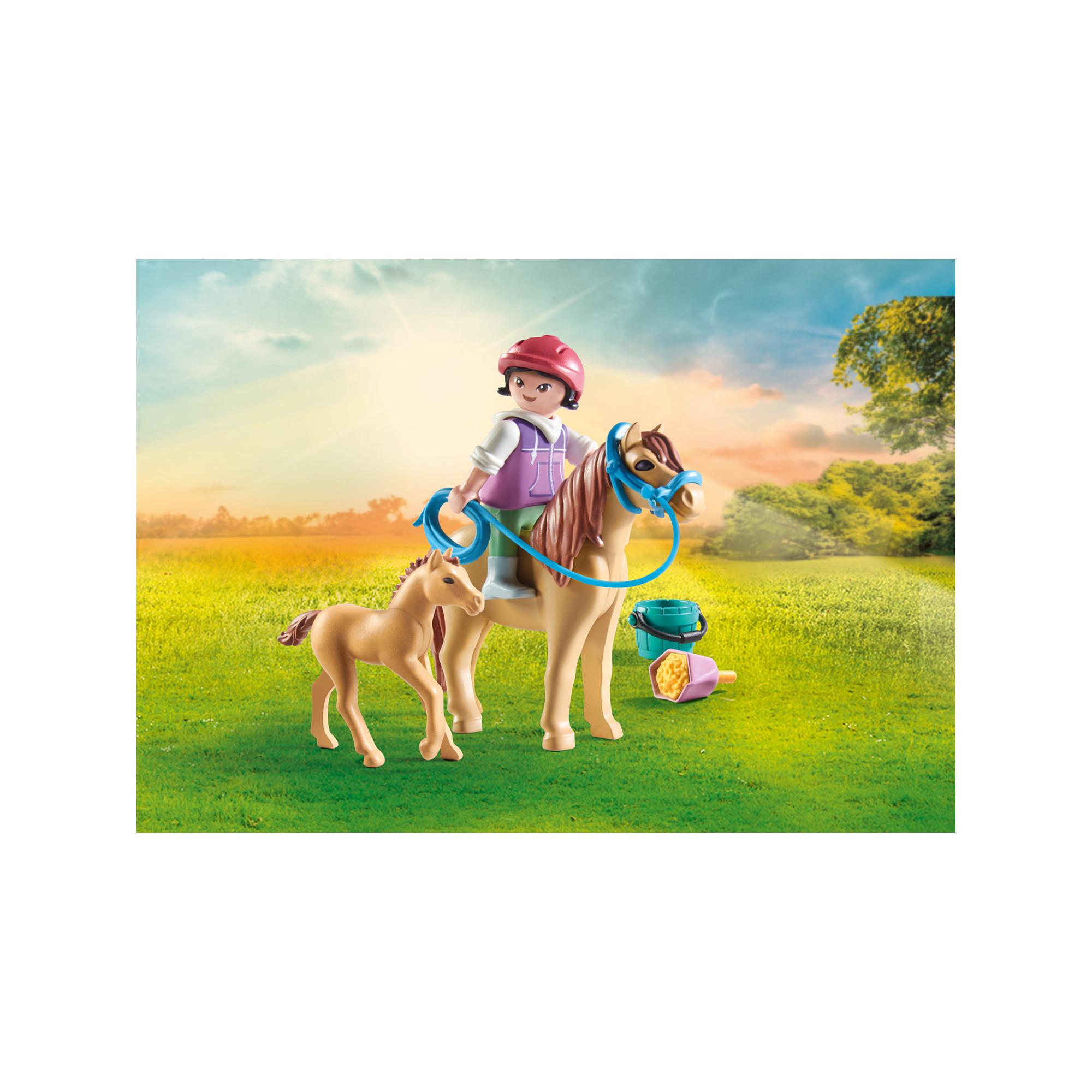 Playmobil  71498 Enfant avec poneys 