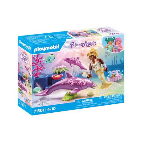 Playmobil  71501 Sirena con delfini 