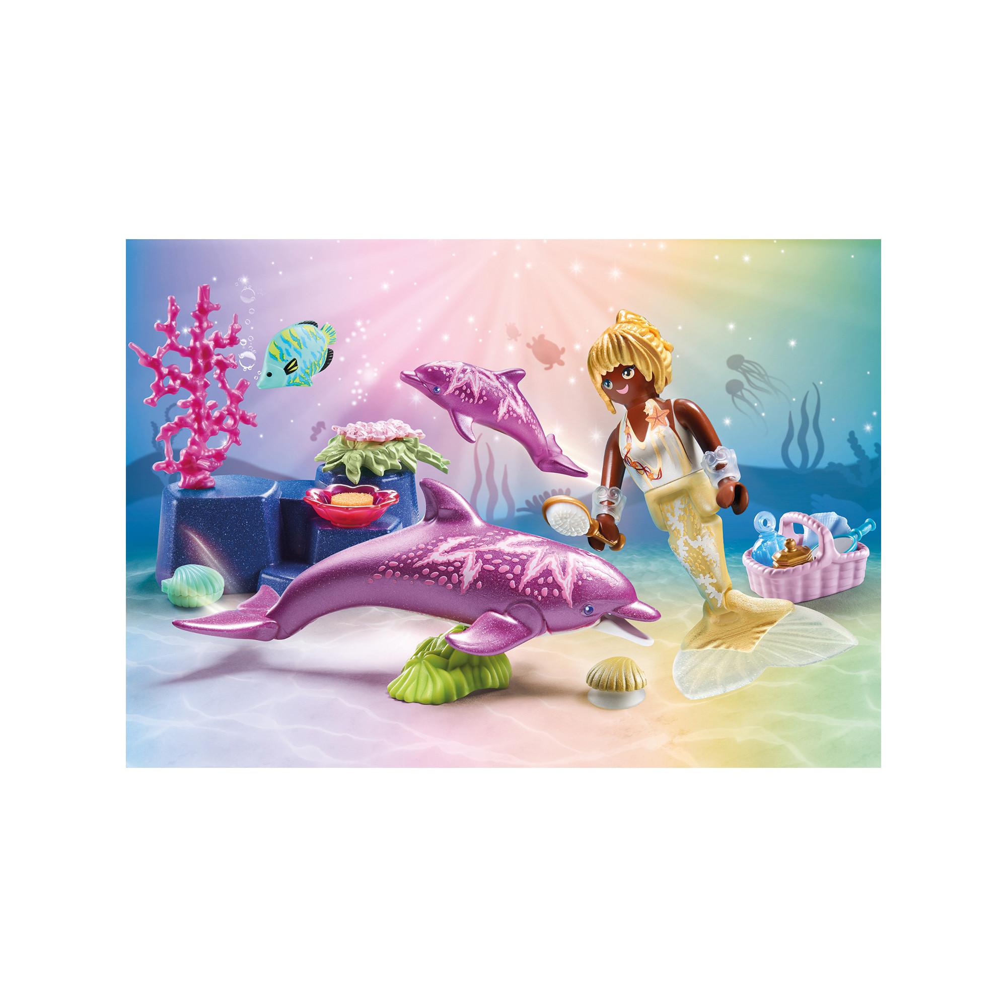 Playmobil  71501 Sirena con delfini 