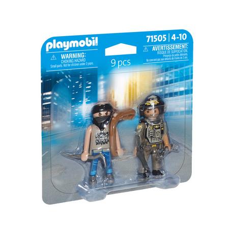 Playmobil  71505 Policier et bandit 