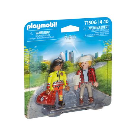 Playmobil  71506 Sanitäterin mit Patient 