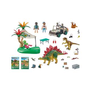 Playmobil  71523 Campo base con dinosauri 