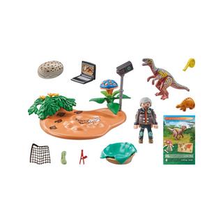 Playmobil  71526 Stegosaurus-Nest mit Eierdieb 