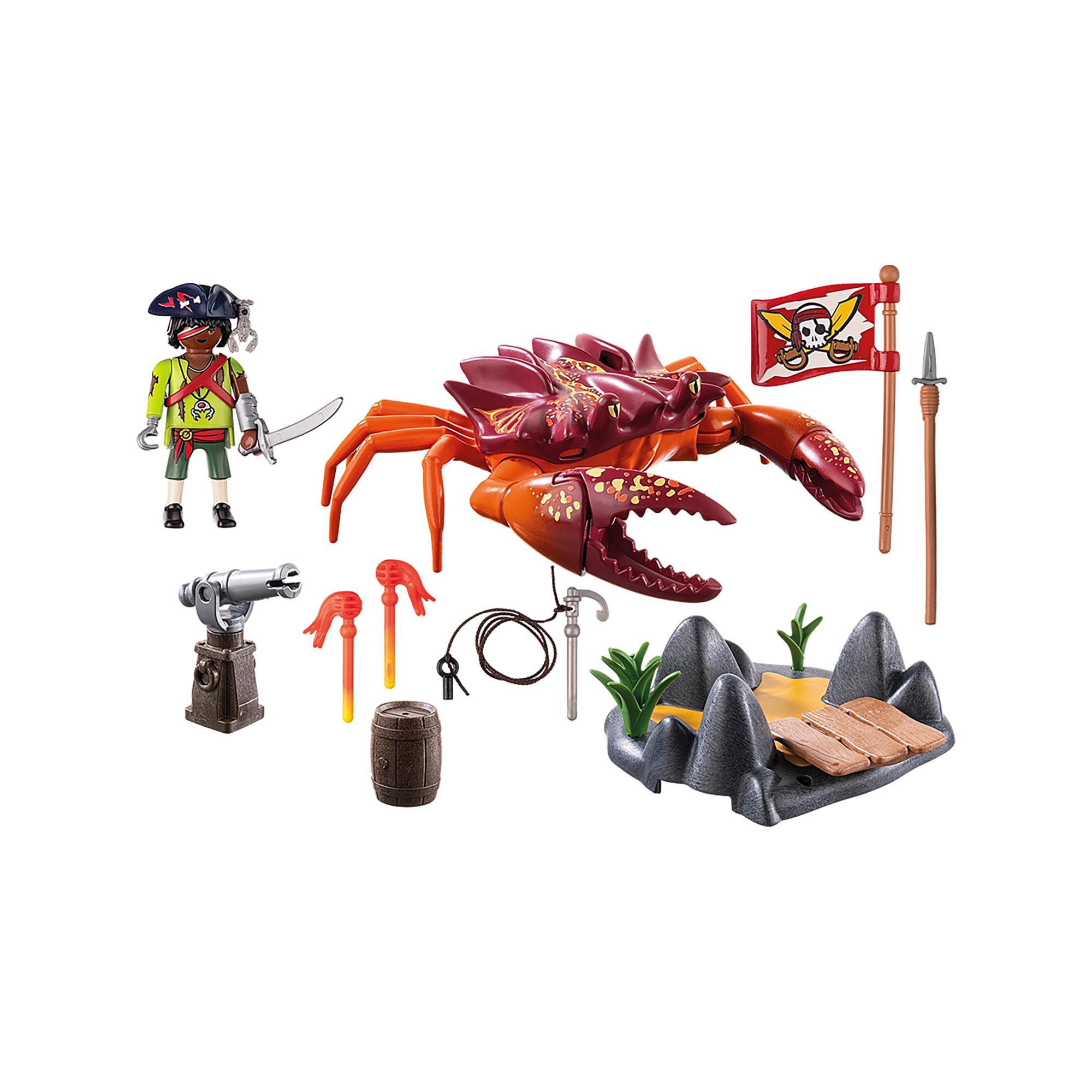 Playmobil  71532 Pirate et crabe géant 