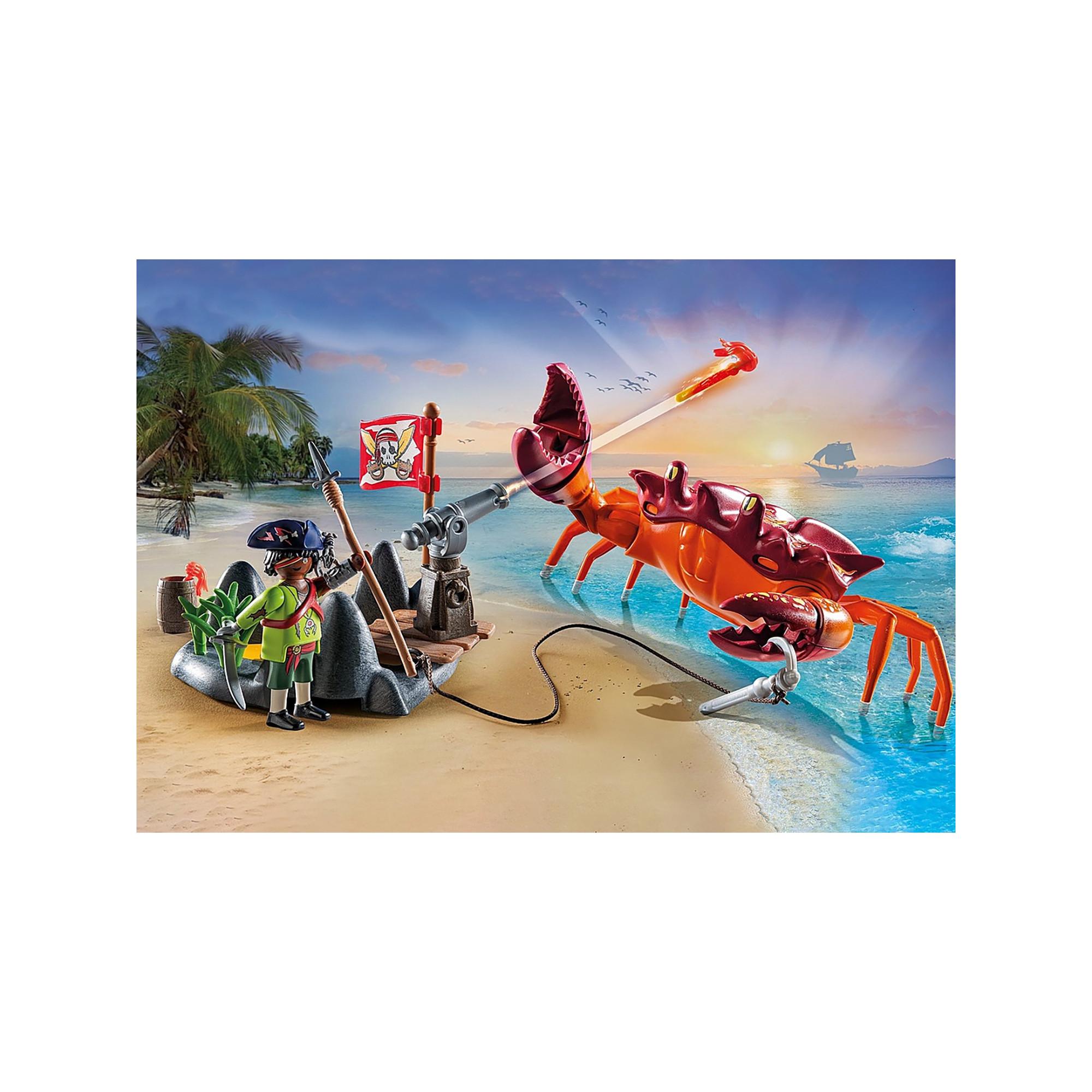 Playmobil  71532 Pirate et crabe géant 