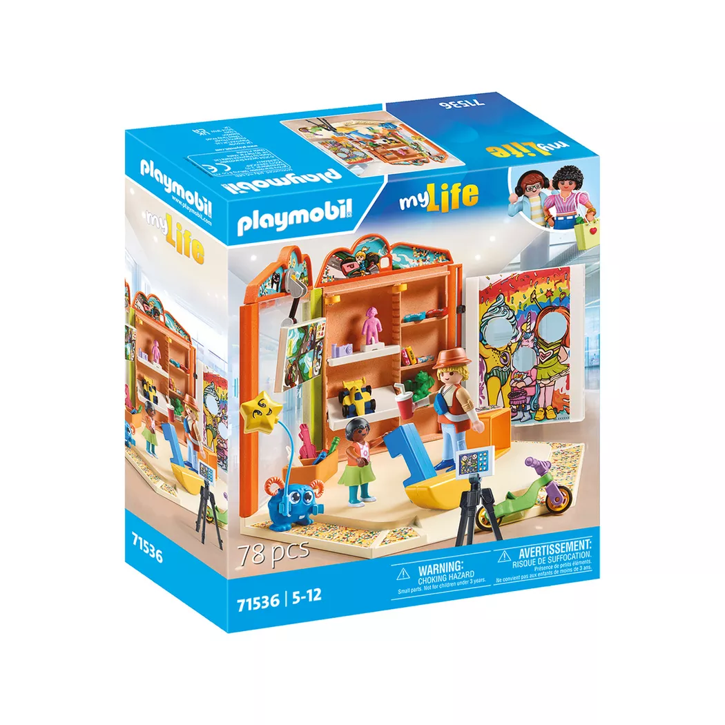 Playmobil - 71536 Negozio di giocattoli, Multicolore