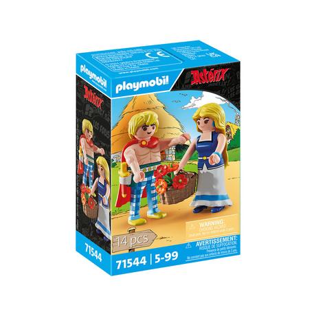 Playmobil  71544 Asterix: Tragicomix e Falbalà 