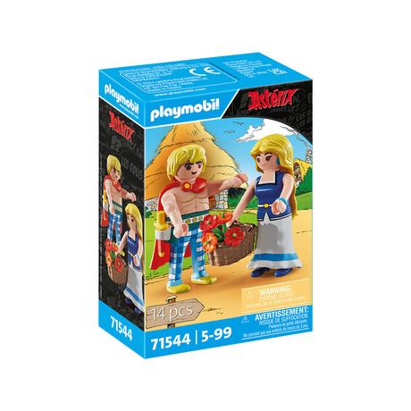 Playmobil  71544 Asterix: Tragicomix und Falbala 