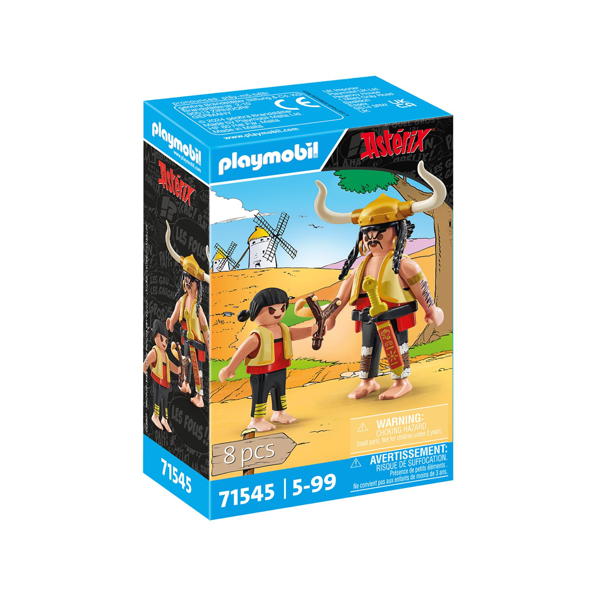 Playmobil  71545 Asterix: Soupalognon y Crouton 