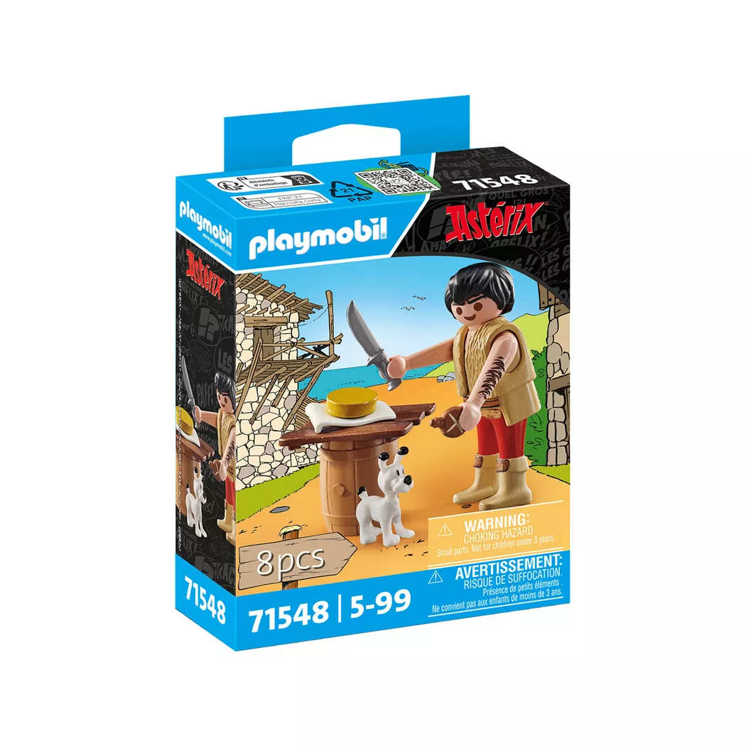 Playmobil asterix ocatarinetabelachitchix (71548) y figura de Ideafix