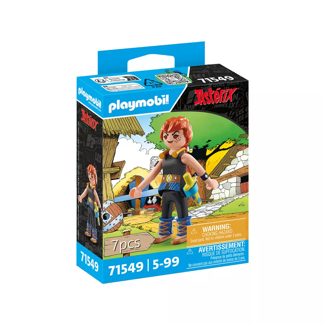 Playmobil adrenalina Astérix (71549) figura hija del jefe galo
