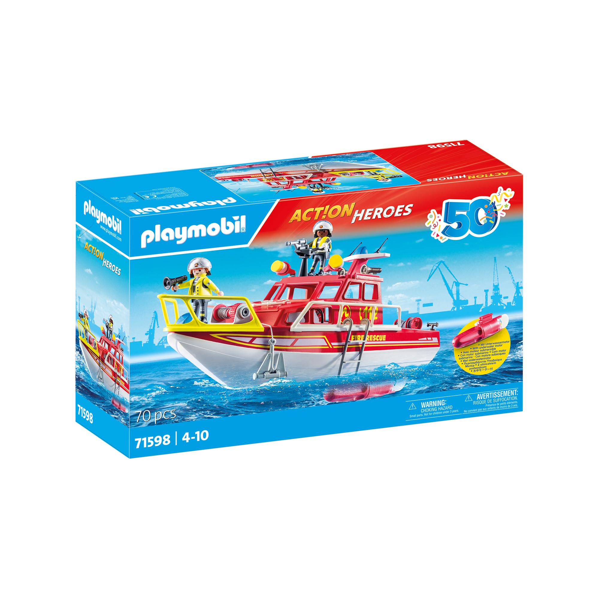 Playmobil  71598 Feuerlöschboot 