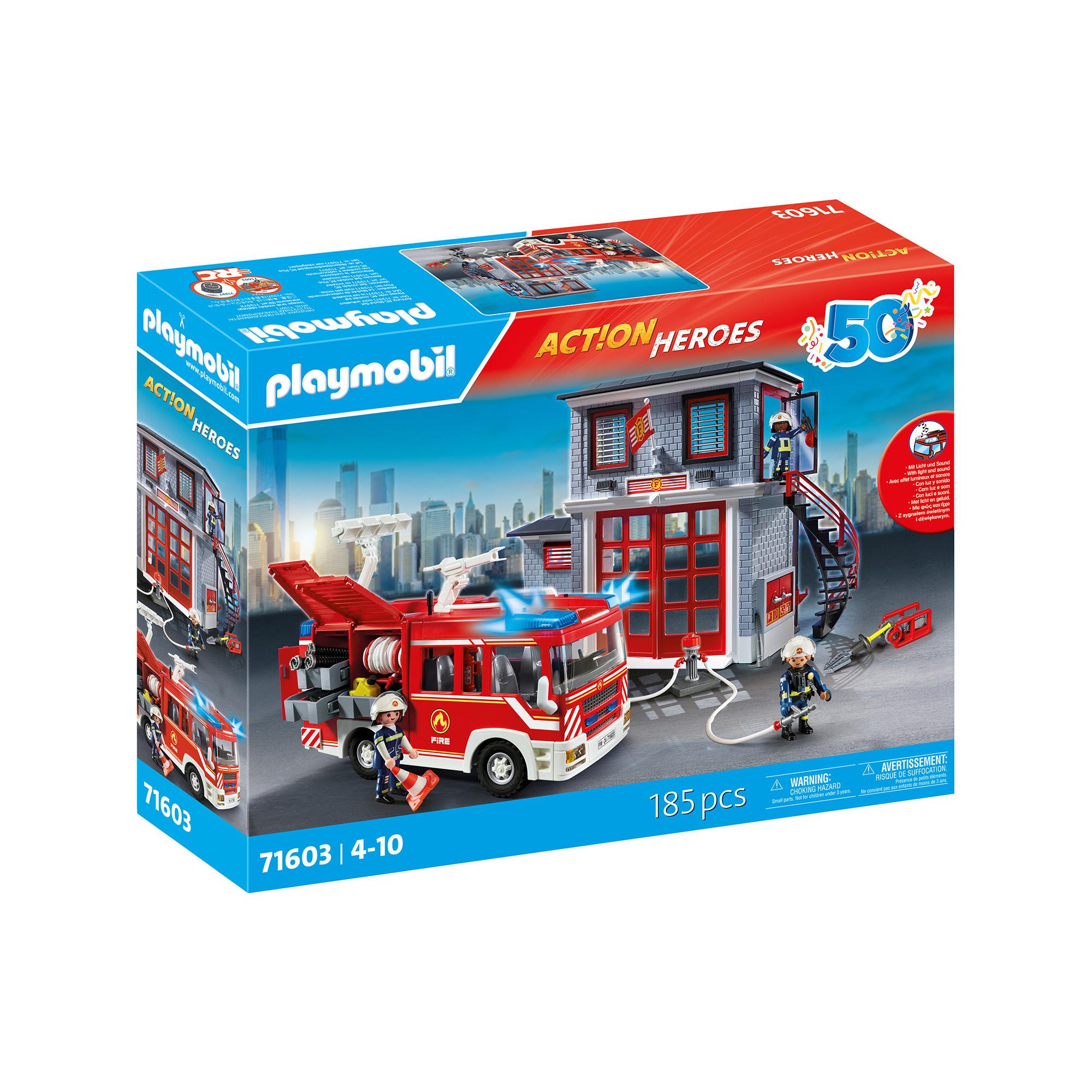 Playmobil  71603 Megaset de pompiers 