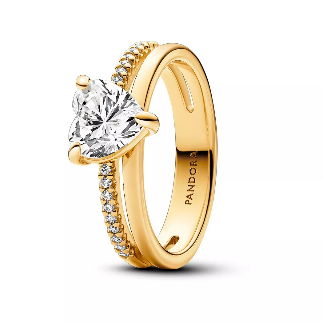 Pandora - Ring,  Timeless, 54, Goldfarben 4