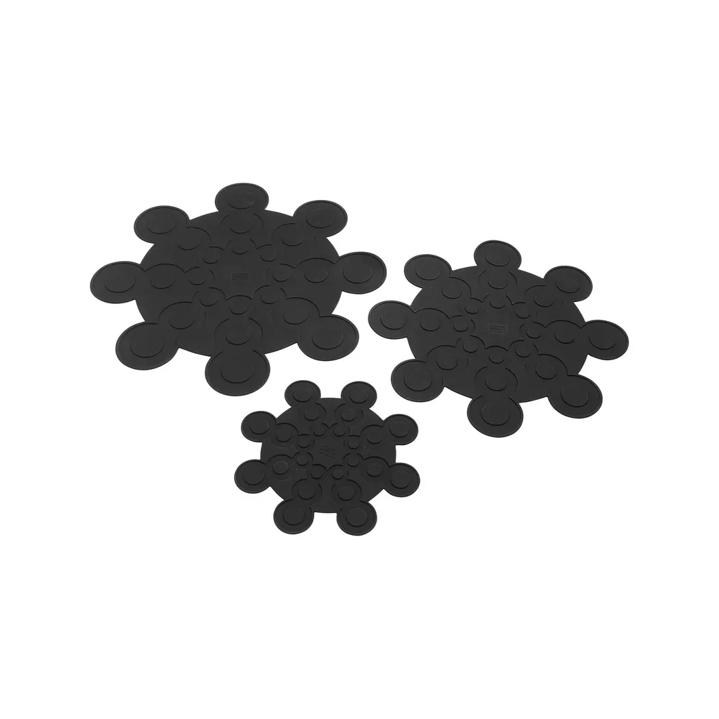 Kuhn Rikon - Pfannenschutz-Set, Set, Black