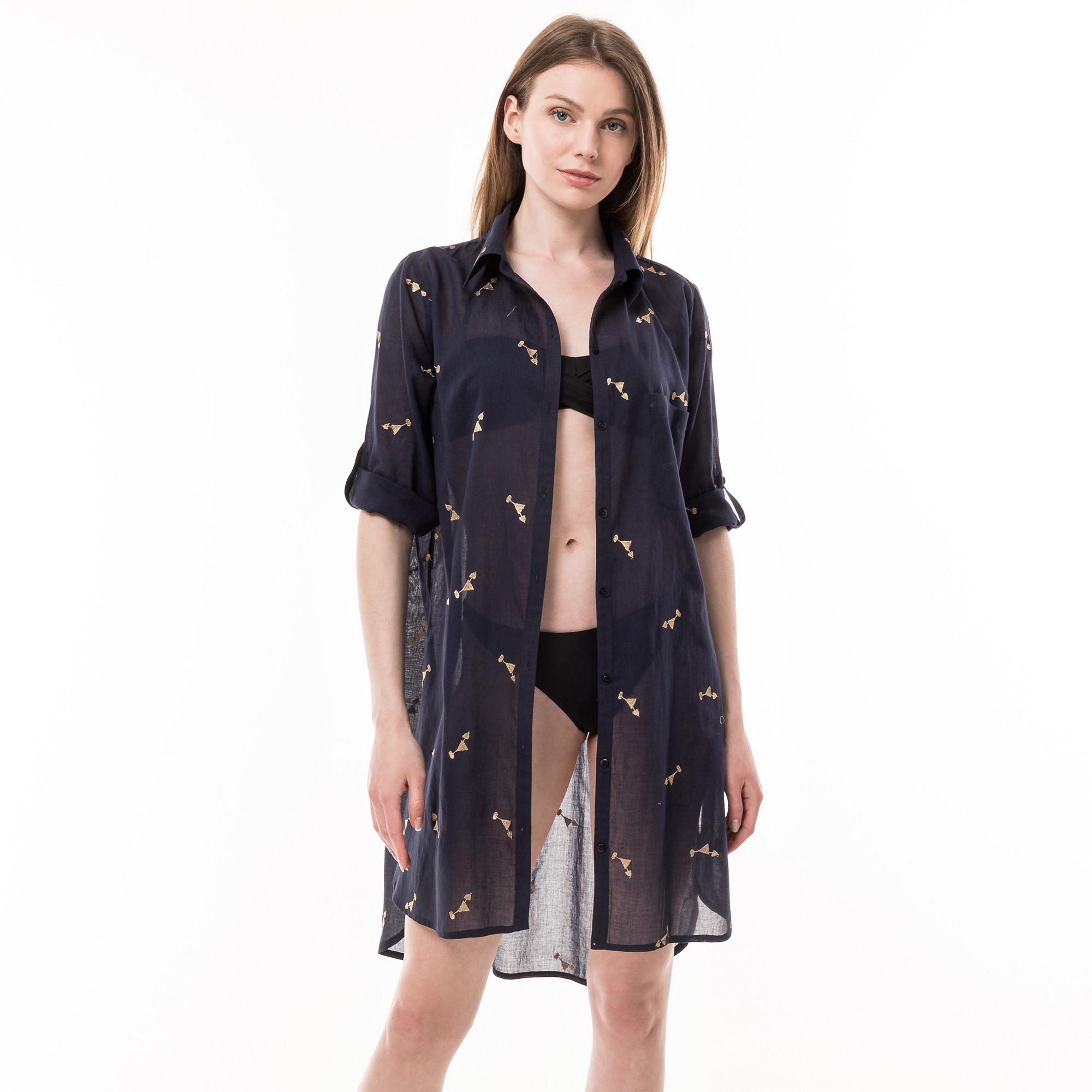 Manor Woman Abito Tunica Maniche Corte  