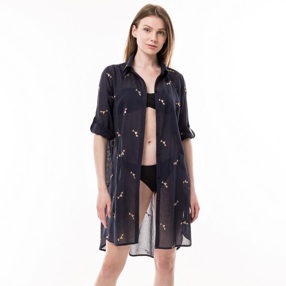 Manor Woman Abito Tunica Maniche Corte  