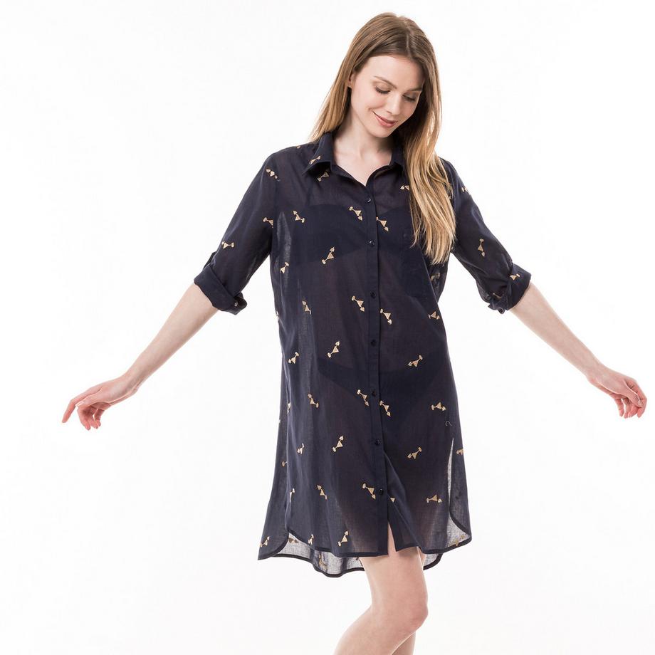 Manor Woman Abito Tunica Maniche Corte  