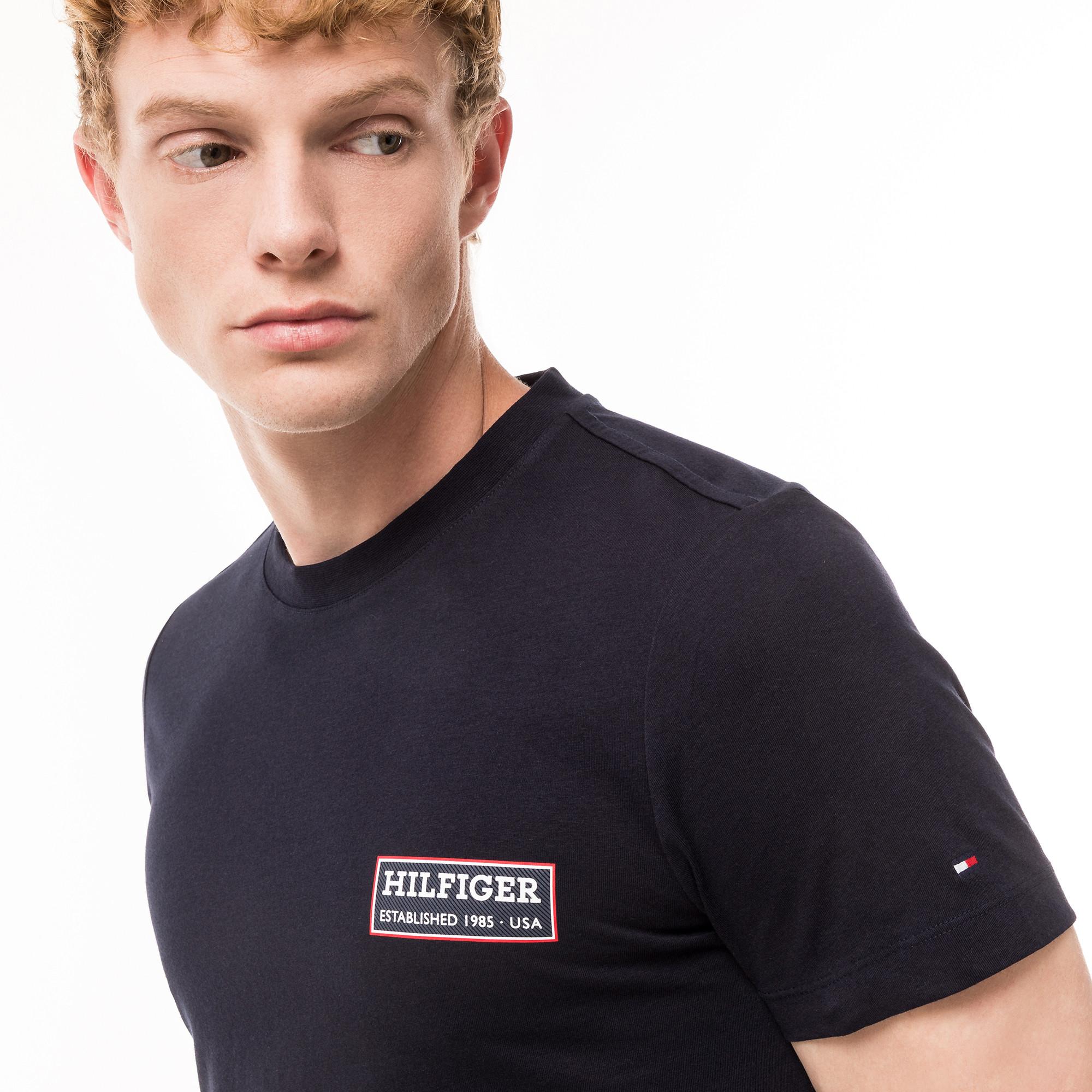 TOMMY HILFIGER PRINTED BADGE TEE T-shirt 