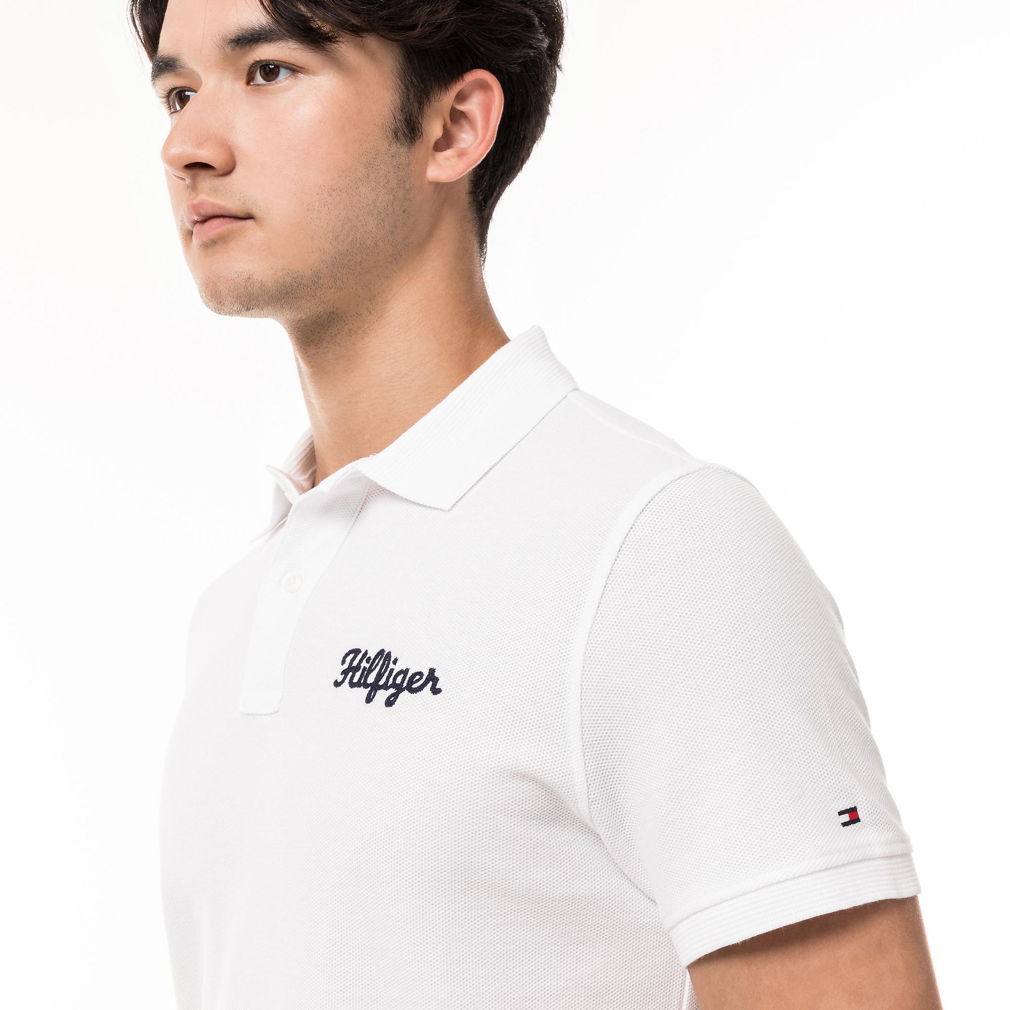 TOMMY HILFIGER HILFIGER CHAINSTITCH REG POLO Polo, manches courtes 