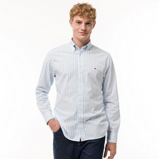 TOMMY HILFIGER NATURAL SOFT POPLIN STP RF SHIRT Hemd, Modern Fit, langarm 