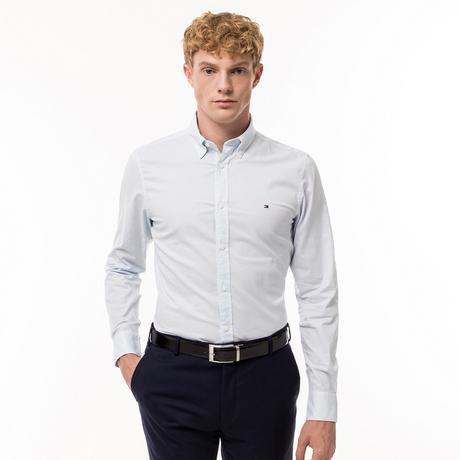 TOMMY HILFIGER FLEX MICRO FOULARD SF SHIRT Hemd, Slim Fit, langarm 