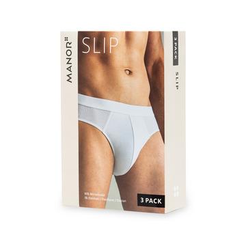 Slip, senza apertura, 3-pack