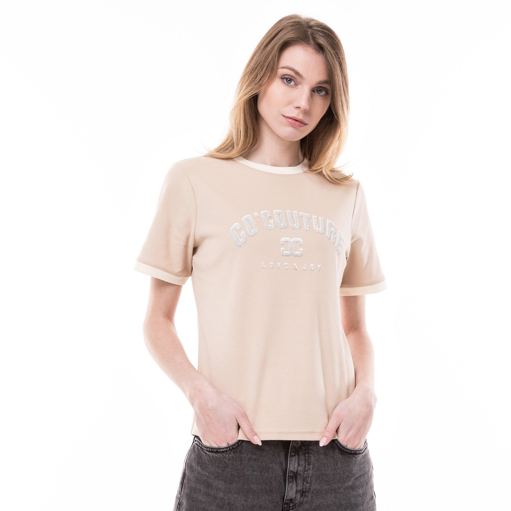 Image of T-shirt Damen Taupe L