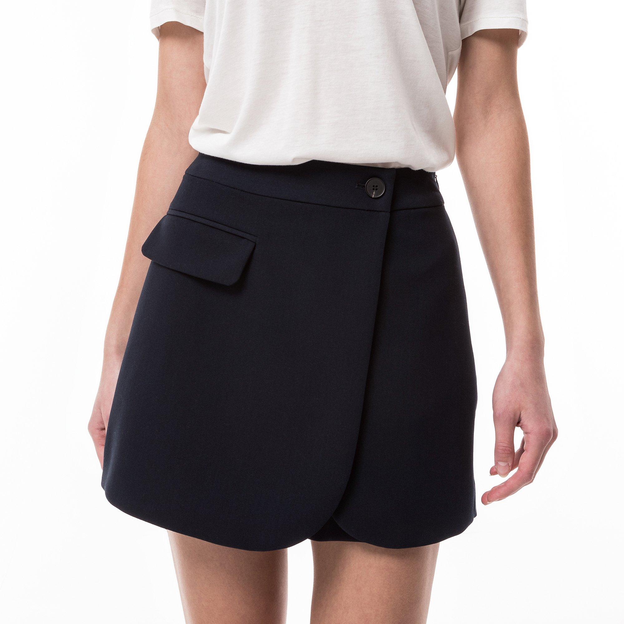 Image of Kurzer Hosenrock Damen Marine M