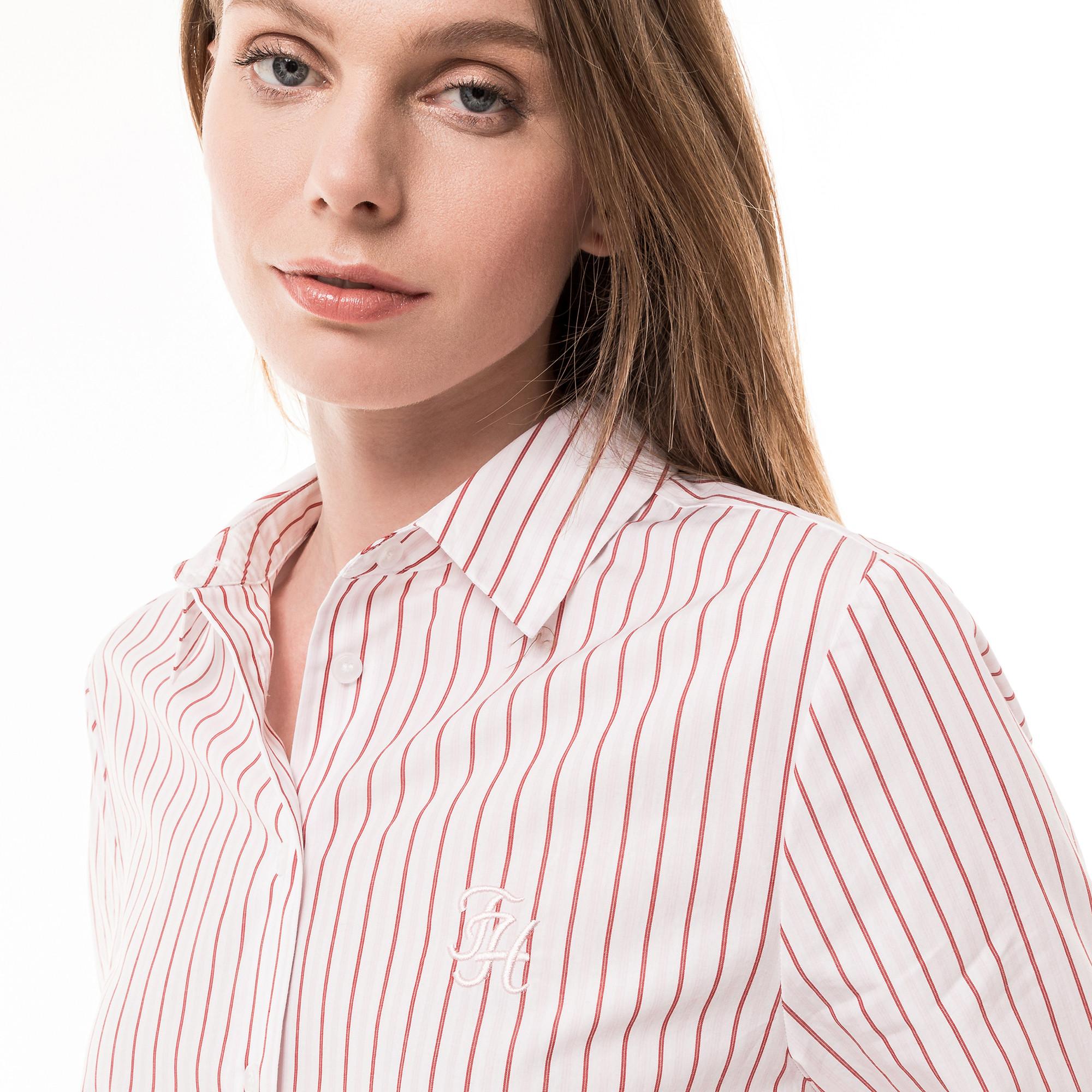 TOMMY HILFIGER Robe Chemise Rayée Regular Fit  