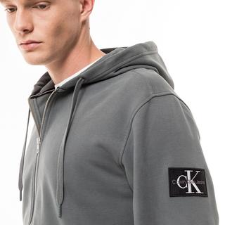 Calvin Klein Jeans BADGE ZIP THROUGH HOODIE Felpa, con zip, con cappuccio 