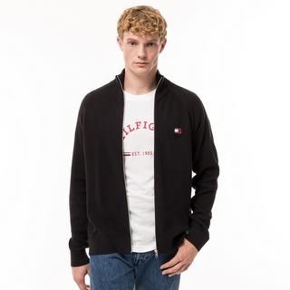 TOMMY JEANS TJM REG ZIPTRU HI NECK SWEATER Pull, zip 