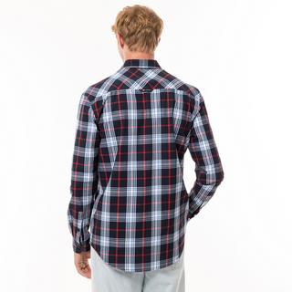 TOMMY JEANS TJM REG POPLIN CHECK SHIRT Hemd, langarm 