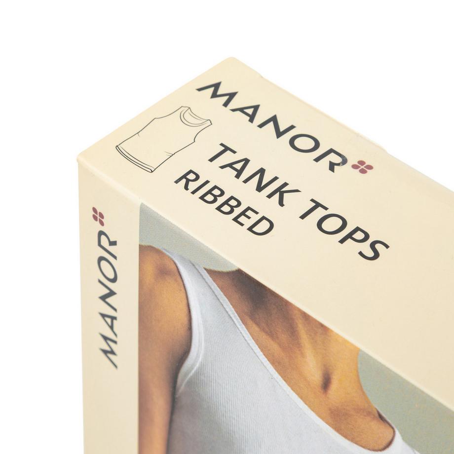 Manor Man Canotta a costine Confezione da 2  