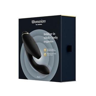 Womanizer  Duo 2 - Sextoy Rabbit G-Punkt-Vibrator und Klitorisstimulator 