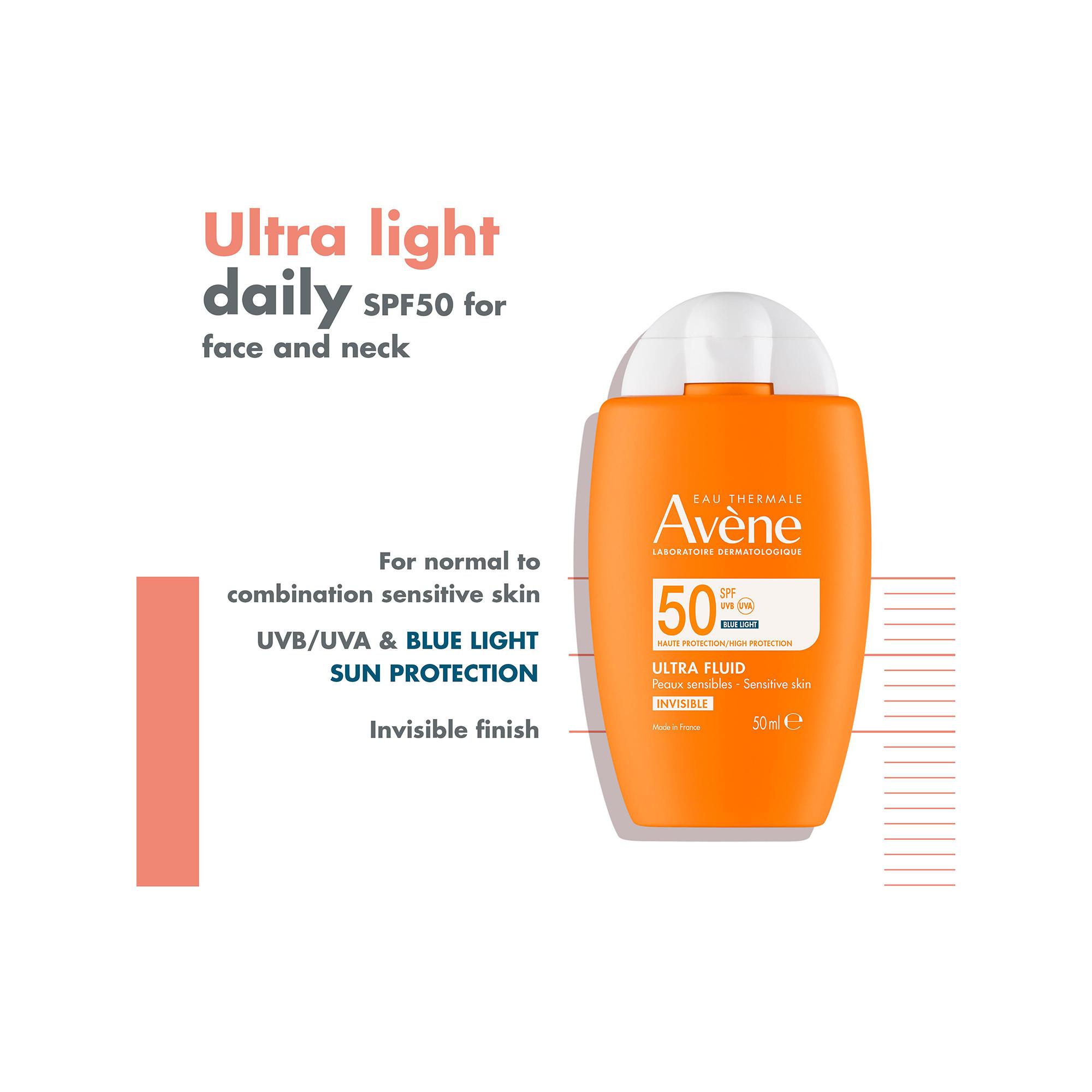 Avene  Eau Thermale Avène Ultra Fluid Invisible SPF50+ 