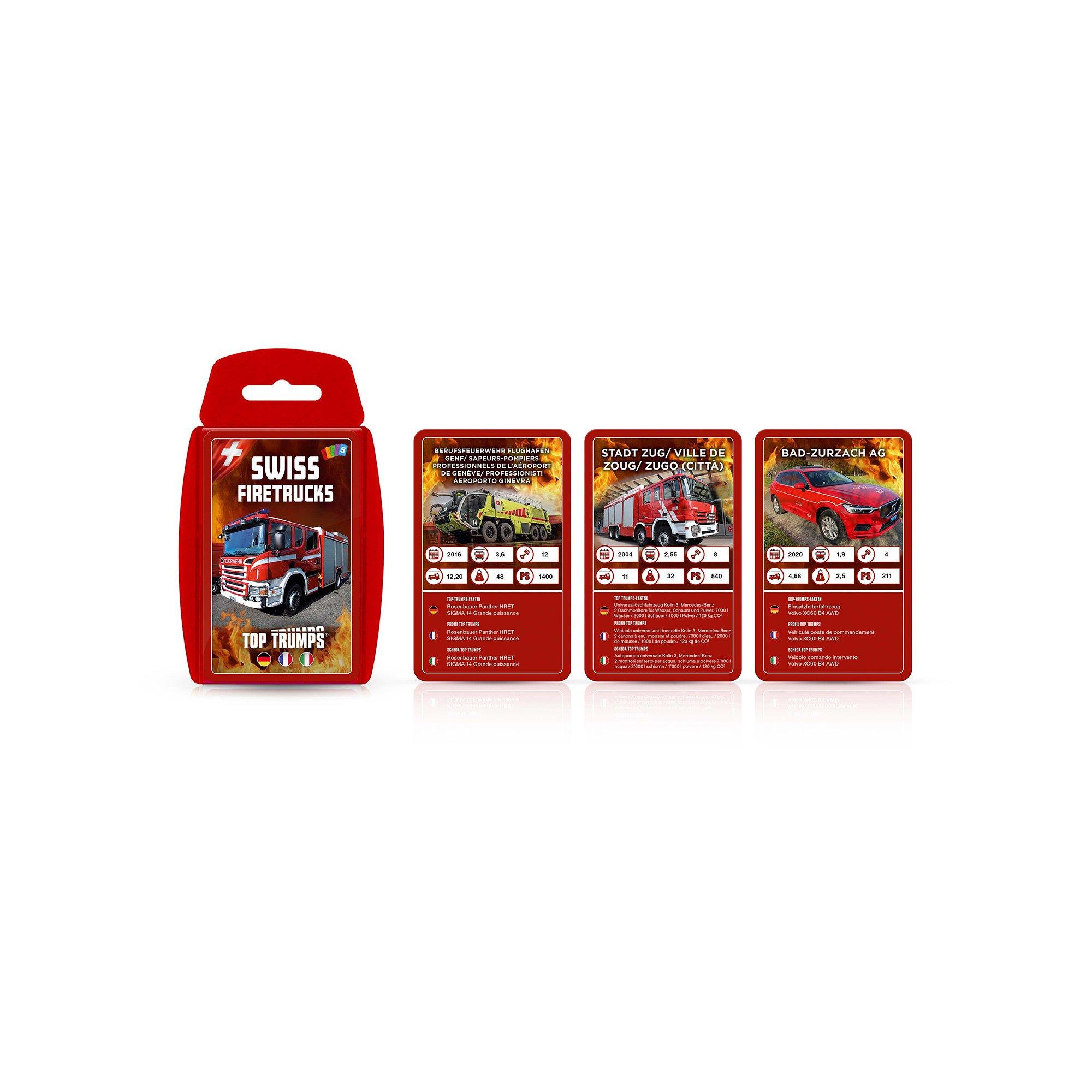 Winning Moves  Top Trumps Swiss Firetrucks 