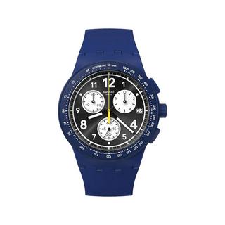 swatch NOTHING BASIC ABOUT BLUE Chronographe 