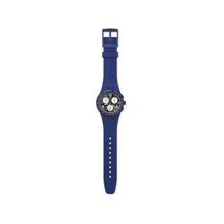 swatch NOTHING BASIC ABOUT BLUE Chronographe 