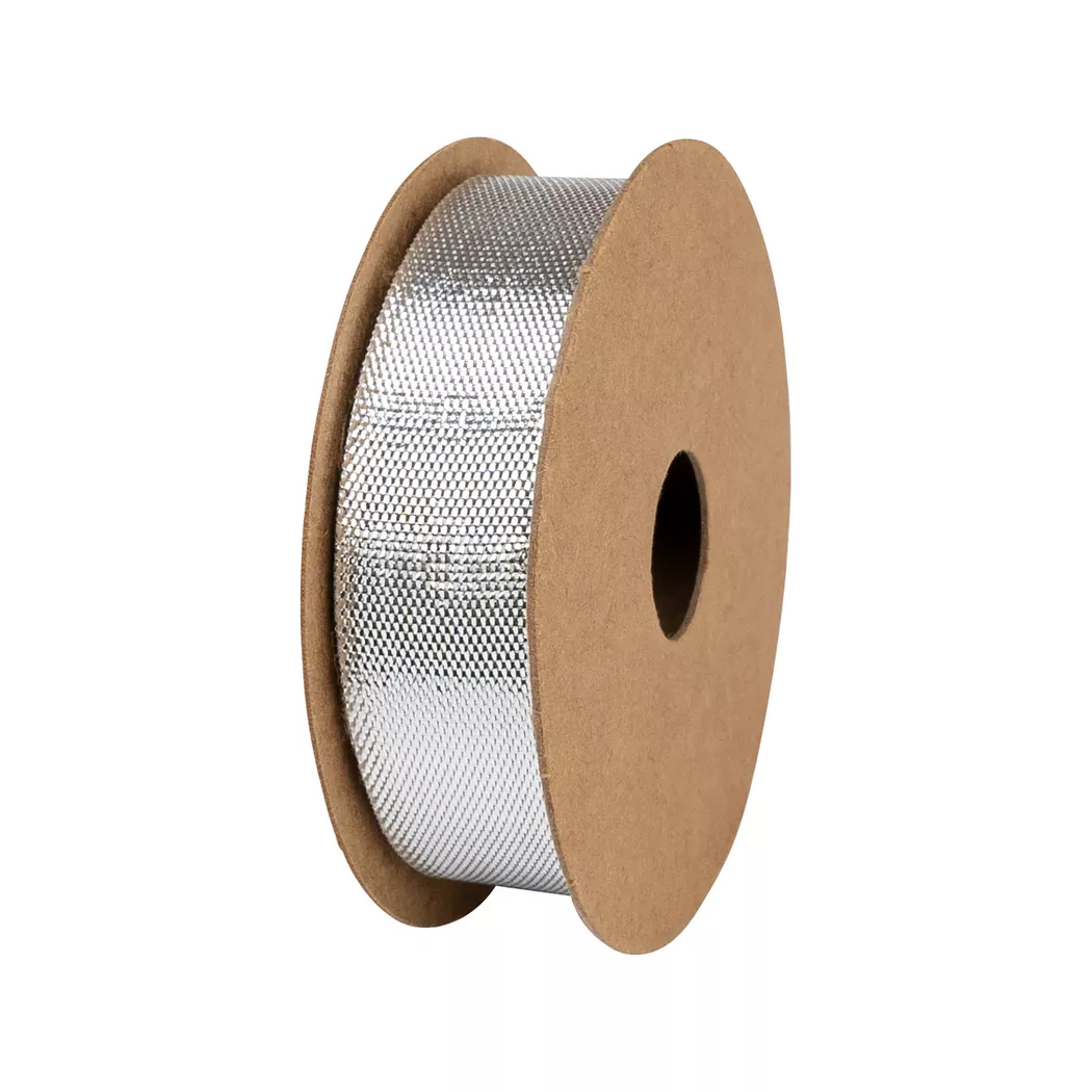 STEWO INTERNATIONAL - Geschenkband, 1.5X400CM, Silber