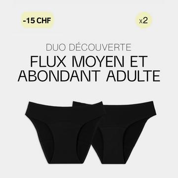 Slip, maxi, mestruali, 2-pack