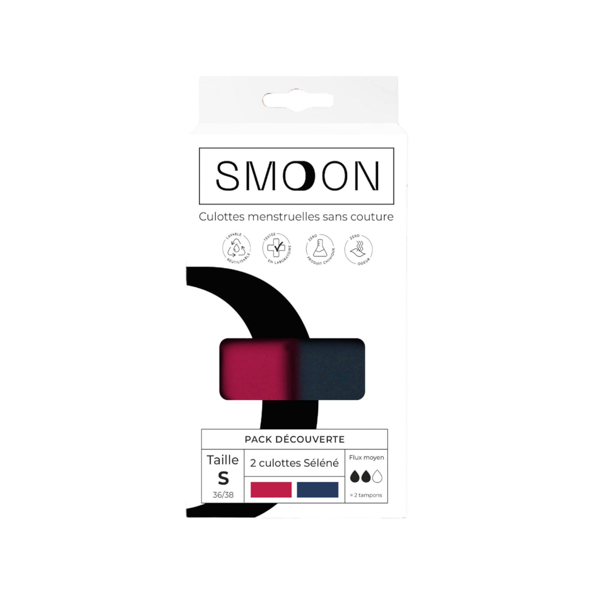 Smoon BEST SELLER PACK Slip, maxi, mestruali, 2-pack 