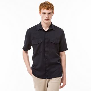 Manor Man Kurzarm Classic Fit Hemd mit Brusttaschen  