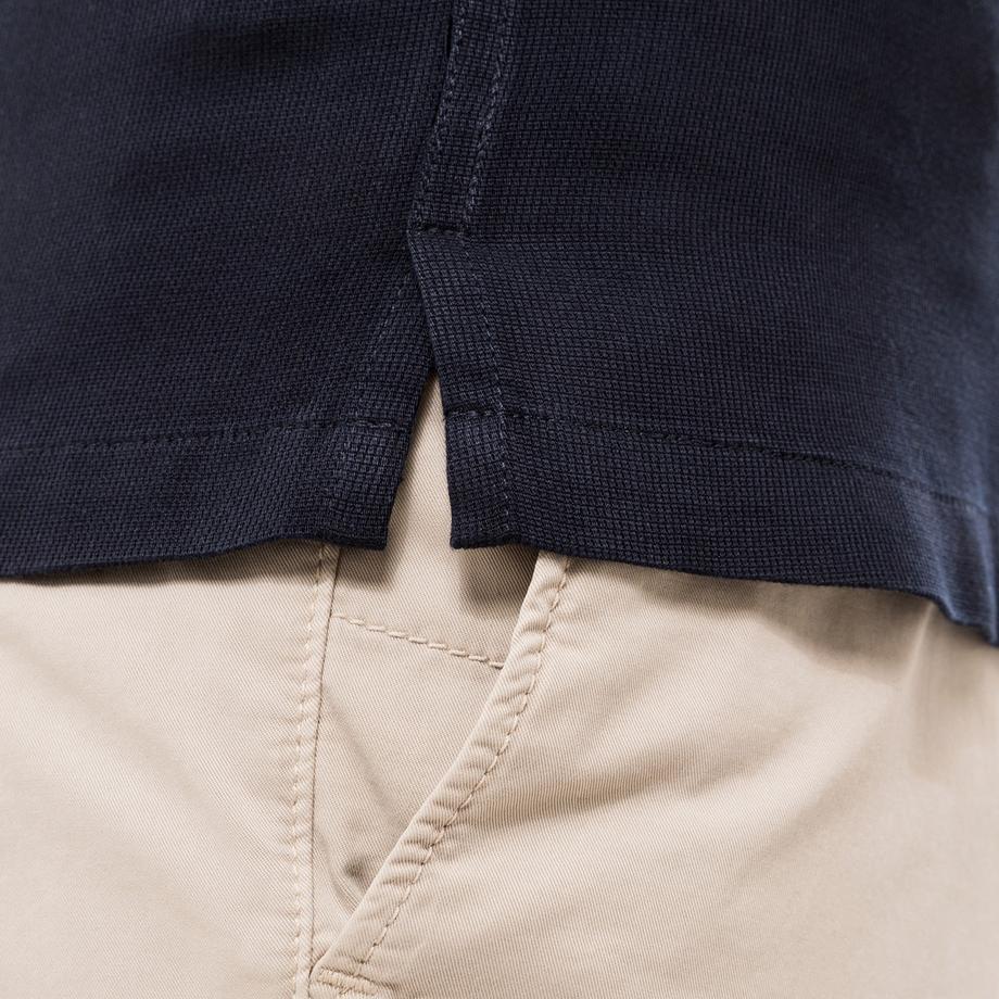 Manor Man Chemise Manches Courtes Classic Fit avec Poches Poitrine  