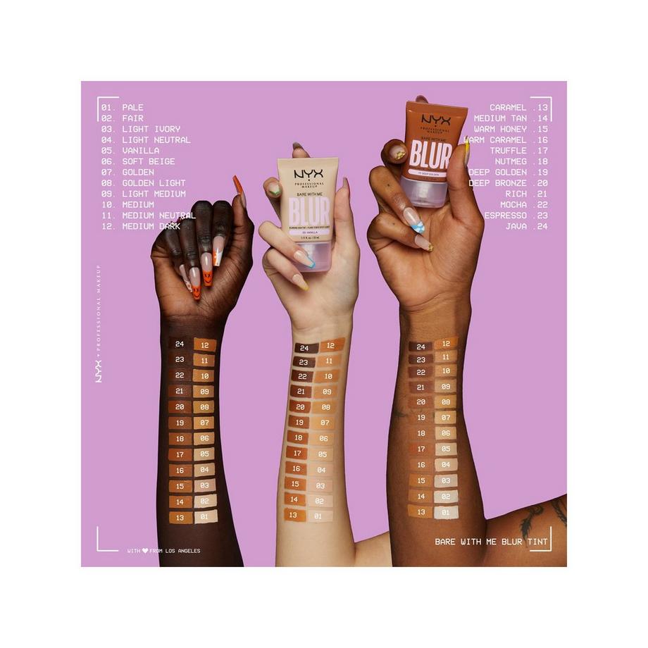NYX-PROFESSIONAL-MAKEUP Bare With Me Blur Tint Foundation  